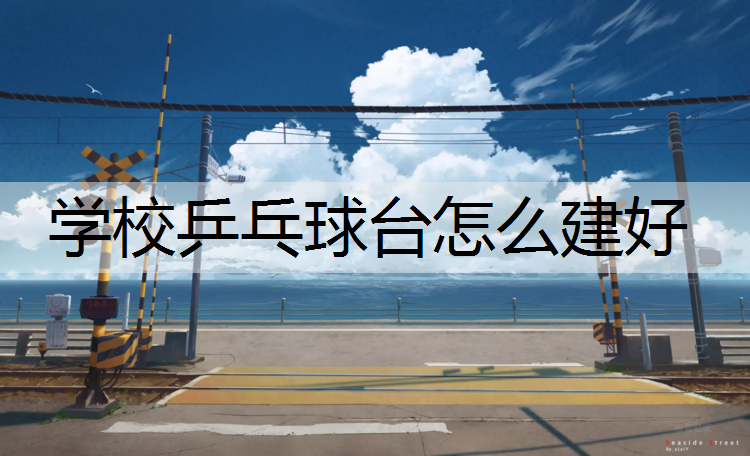 学校乒乓球台怎么建好