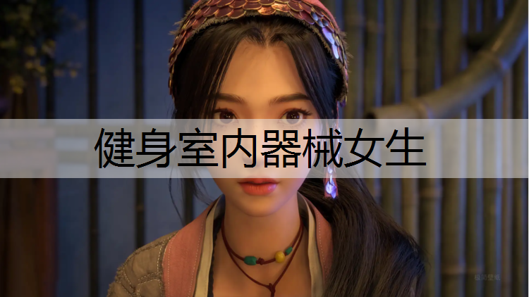 健身室内器械女生